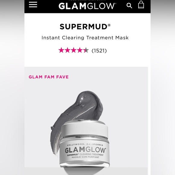 Glamglow SUPERMUD Instant Clearing Treatment Mask 7g - Picture 3 of 4